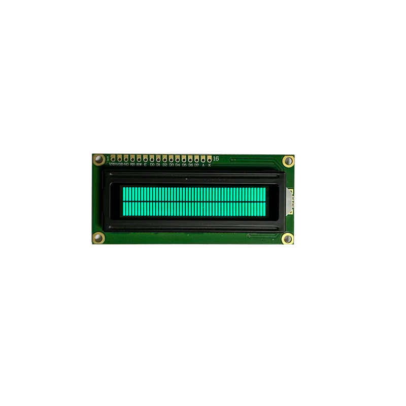 Grünes Modul mit 16 x 2 Zeichen LCD-Display