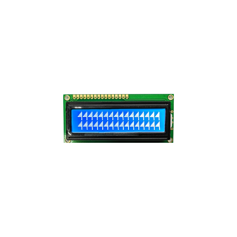 16x2 Zeichen LCD-Display STN blaues Display