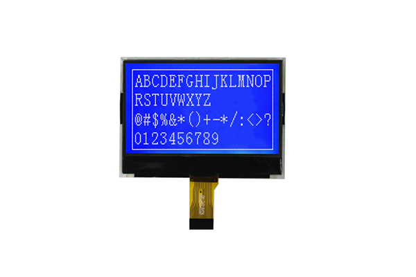 Grafische LCD wird in der Stromversabtungsmaschine angezeigt