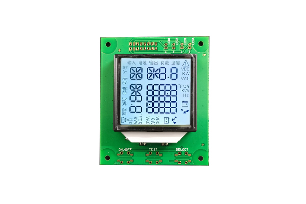 Welche Faktoren beeinflussen den Stromverbrauch eines monochromen LCD-Zivilbildschirms?