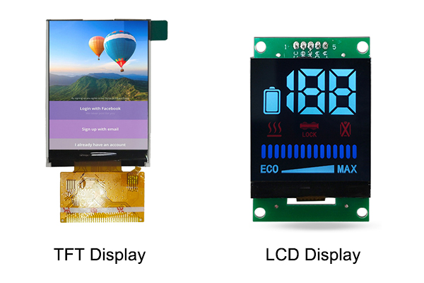 TFT-Display vs. LCD-Display: Was sind die Hauptunterschiede?