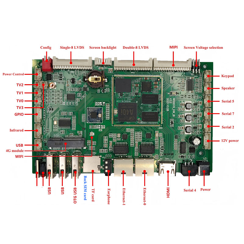 ARM Development Board LCD Display periphere Hardware