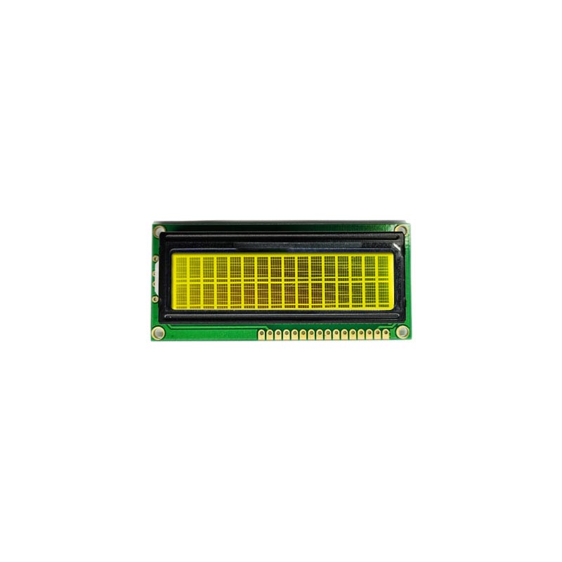 1602 Charakter LCD -Anzeige FSTN -Anzeige Gelbgrüner LCD -Modus