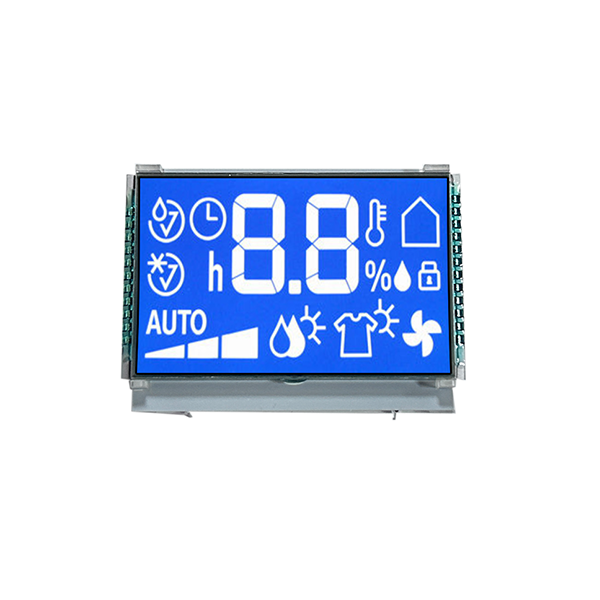 Monochromsegment LCD Display STN Blue LCD -Bildschirm