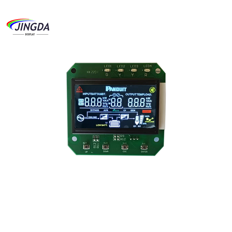 Positives 7-Segment-LCD-Anzeige-LCM-Modul