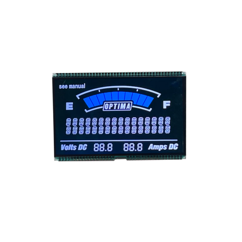 VA Vollbesichtige Winkelsegment LCD -Anzeige für Solarenergie